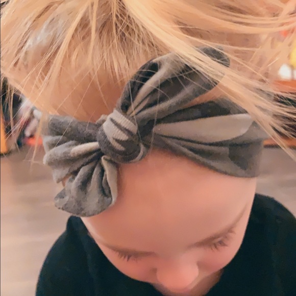 Camo mommy and me fabric headbands - Picture 2 of 4